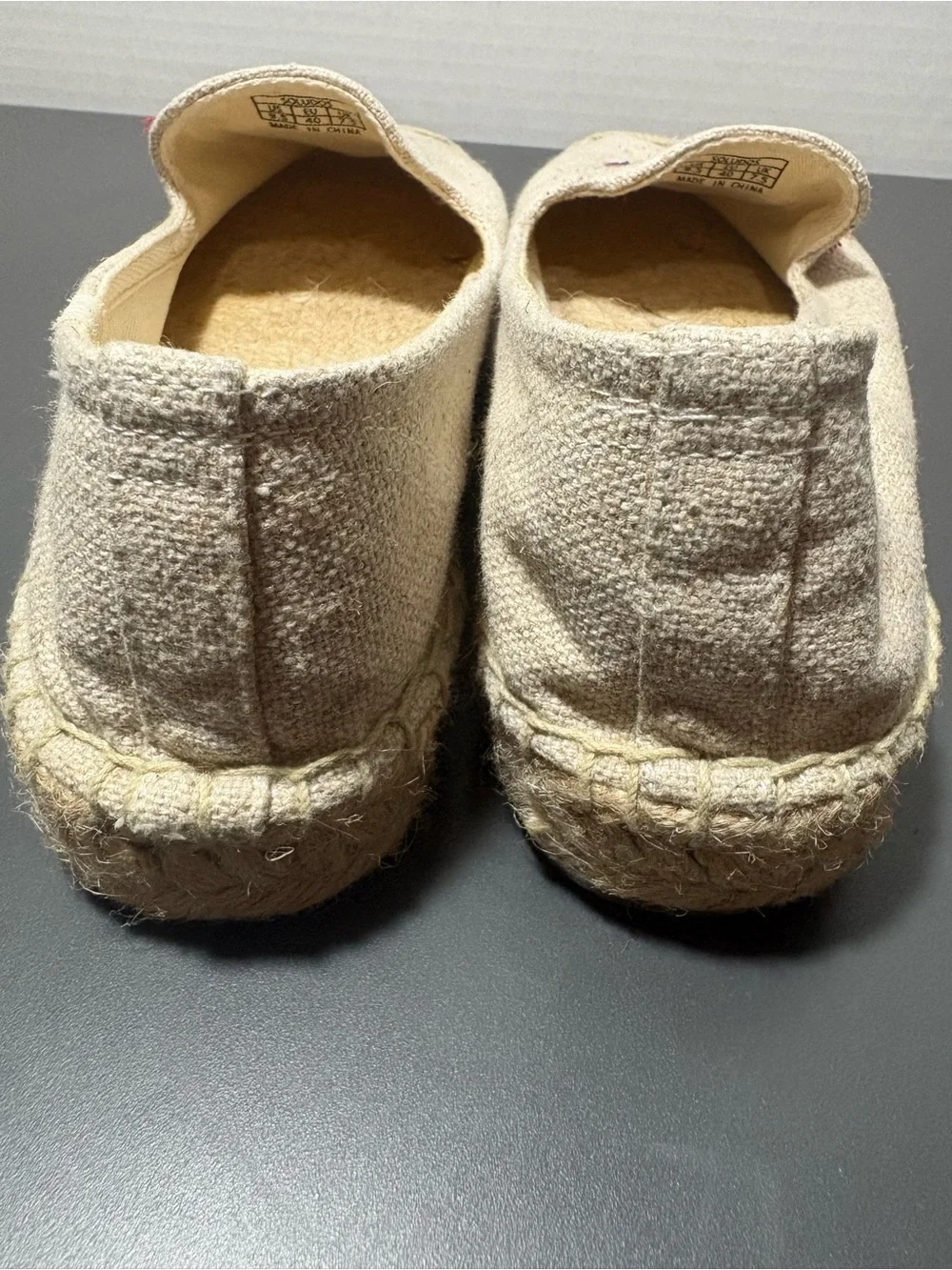 SALUDOS Rainbow Pride Sand Smocking Slippers Espadrilles